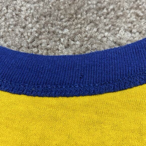 Vintage Champion SDSU South Dakota State Reversible Tee 70s Medium USA - Picture 6 of 15